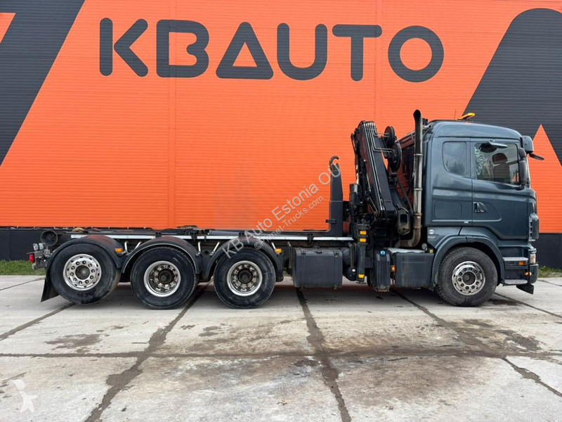 Teherautó Scania R 500 8x4*4 HIAB 166E-5 / HOOK...