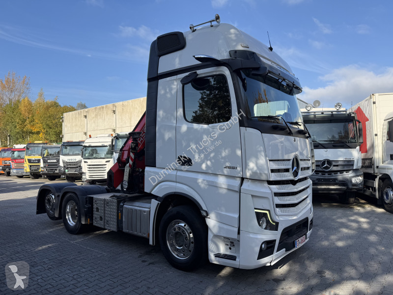 Teherautó Mercedes MP5 2551 6X2 Kran Fassi F185