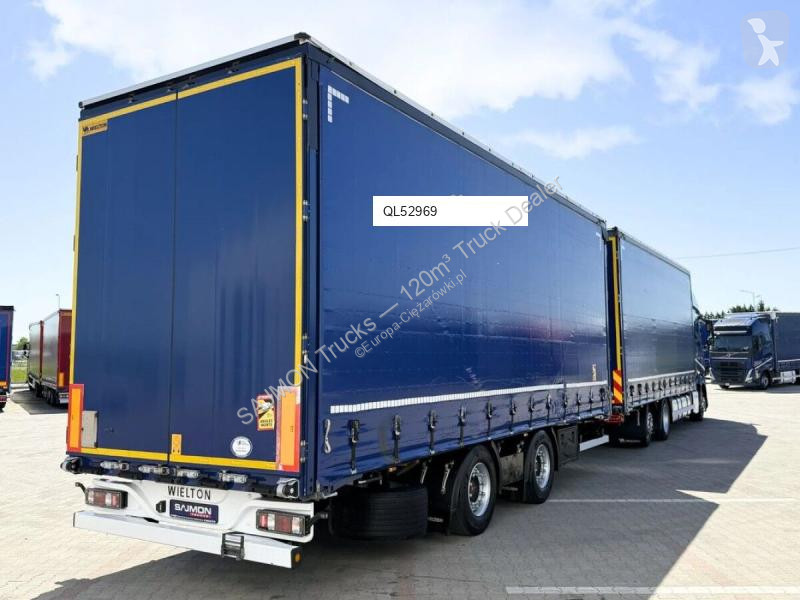 Teherautó DAF XG 480 / ZESTAW TANDEM 120 M3 /...