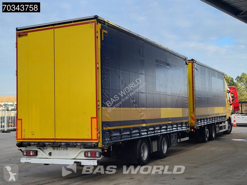 Teherautó Volvo 460 6X2 LNG COMBI Sliding roof...