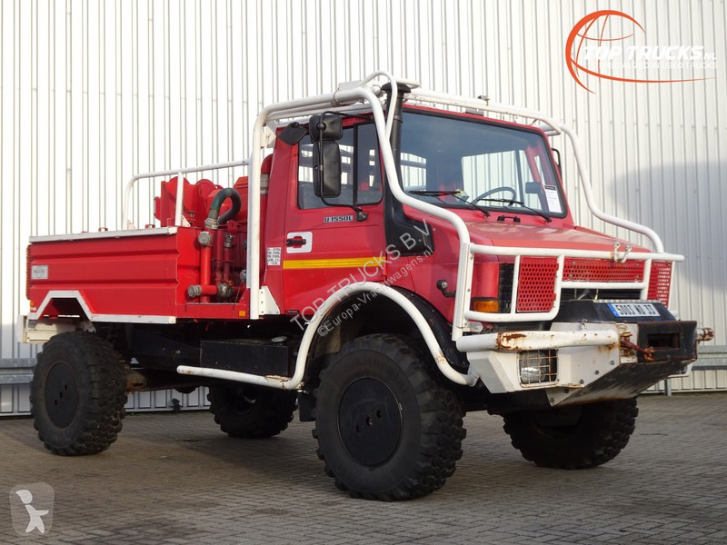 Camion Mercedes Bomberos Unimog 1550l37 Unimog U1550 L 437 Benz Sides Ccf00 Ltr Expeditievoertuig Camper 4x4 Diesel Usado N