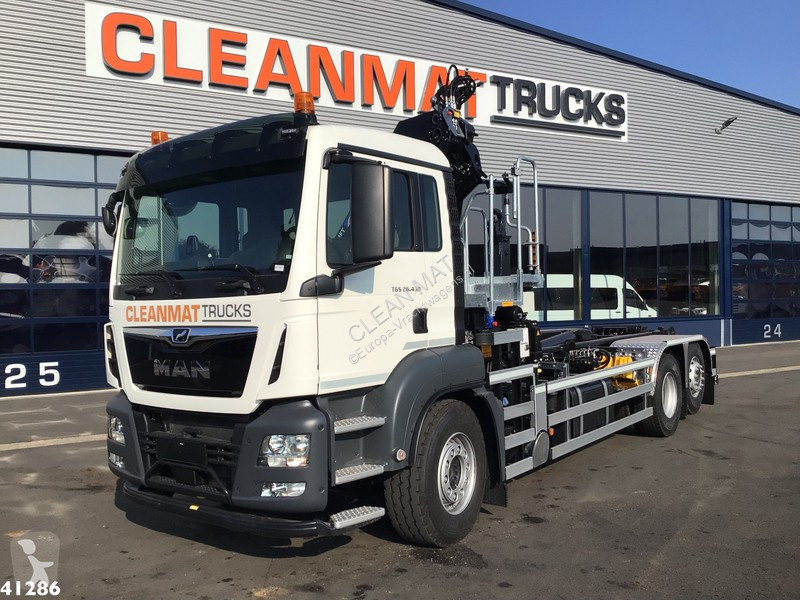 Kamion MAN 26.430 HMF 23 ton/meter laadkraan