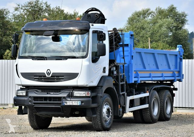 Vrachtwagen Renault KERAX 370 DXI* HIAB 122B-3...