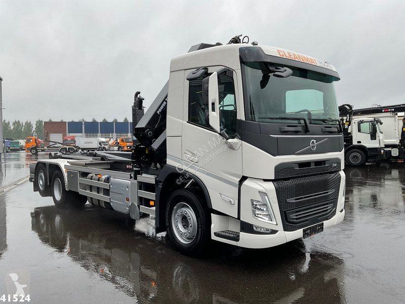 Camion Volvo 430 HMF 23 ton/meter laadkraan +...