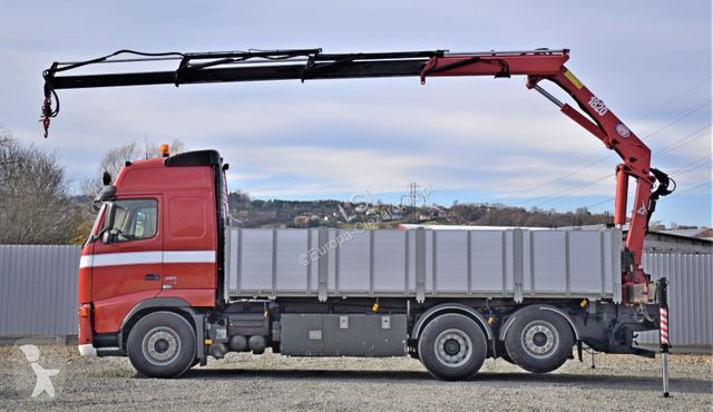Camion Volvo 480 Kipper 6,20m + HMF 1823 K3 + FUNK