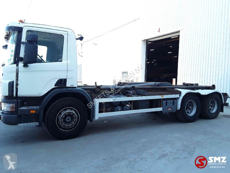 Camion Scania 114  380 6x2 boogie lames/steel