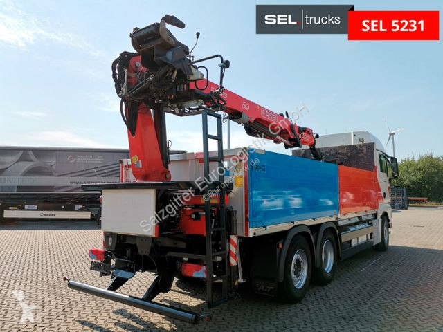 Camion MAN TGX 6X2-4 BL /Fassi /Lenkachse...