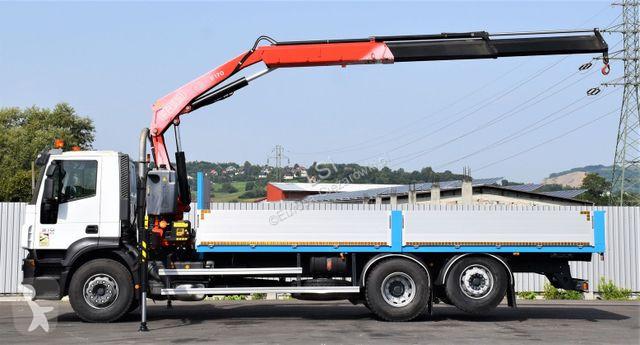 Camion Iveco 310 PRITSCHE 7,05m +KRAN +FUNK