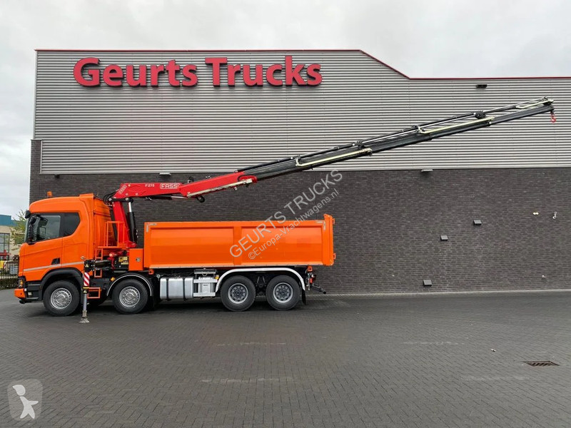 Kamion Scania R650 V8 NS XT 8X4 + KIPPER +...
