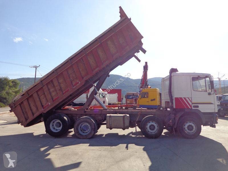Camion DAF 95430 95.430ATI 8X2 Kipper -Telma/Airco
