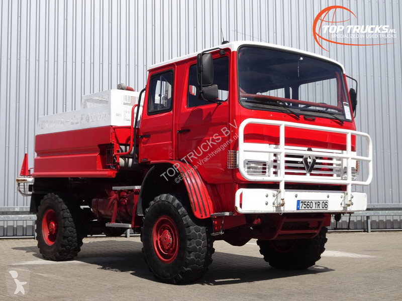 Kamion Renault M180 4x4 -3.500 ltr - Brandweer,...