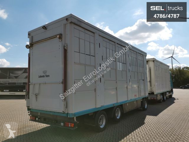 Camion remorque DAF 105460 / Intarder / 4 Stock...
