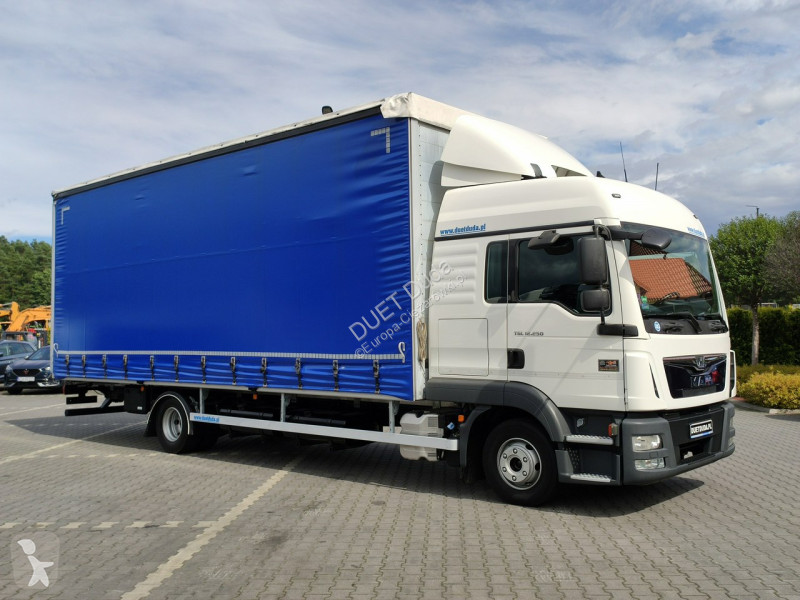 Camion MAN TGL12.250 E6 Firana Tył Drzwi Dach...