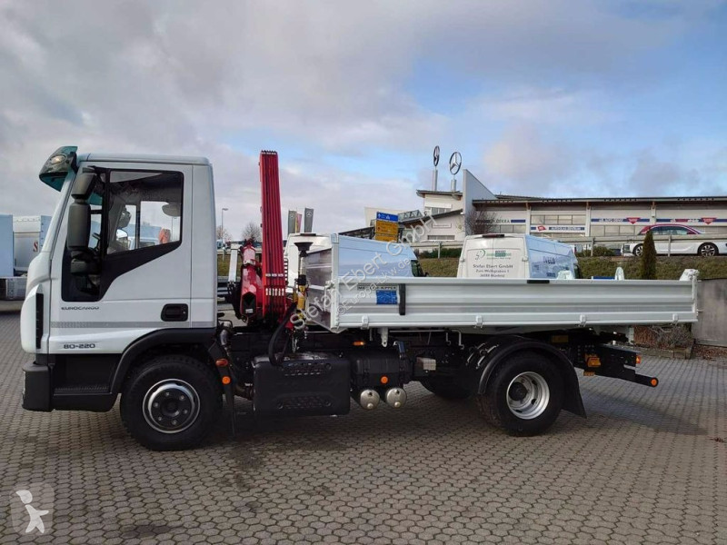 Cami N Iveco Volquete Eurocargo Ml E Kipper Kran Fassi F Funk Euro Nuevo N