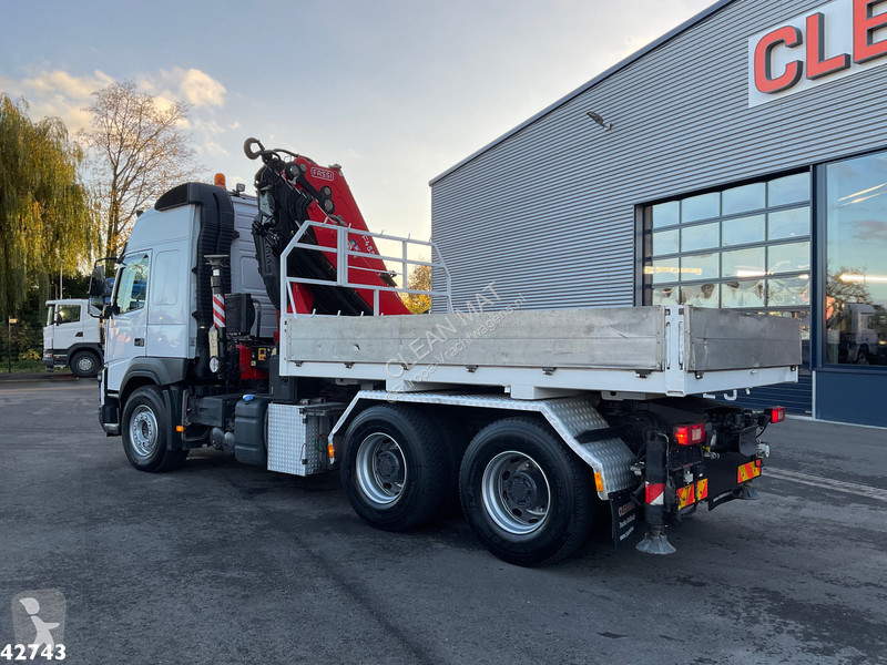 Camion Volvo Plateau Fmx 500 6x4 Euro 6 Fassi 45 Tonmeter Laadkraan 6x4