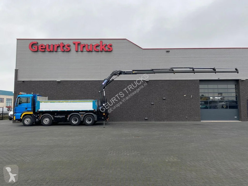 Kamion MAN 35.480 8X4 KIPPER/TIPPER + HMF...