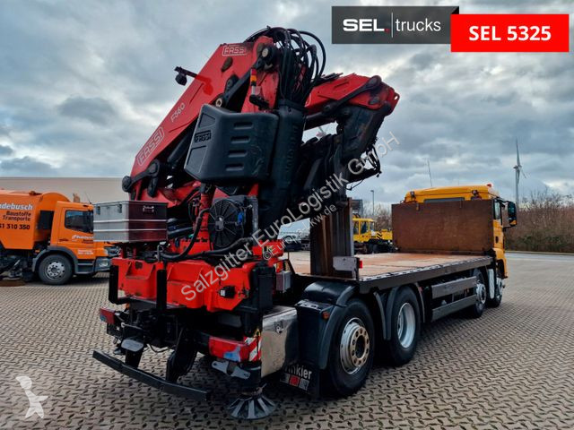 Lastbil MAN 35.480 8X4H-6 BL / Intarder / FASSI...