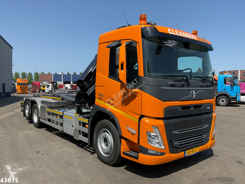 Camion Volvo 430 HMF 23 Tonmeter laadkraan