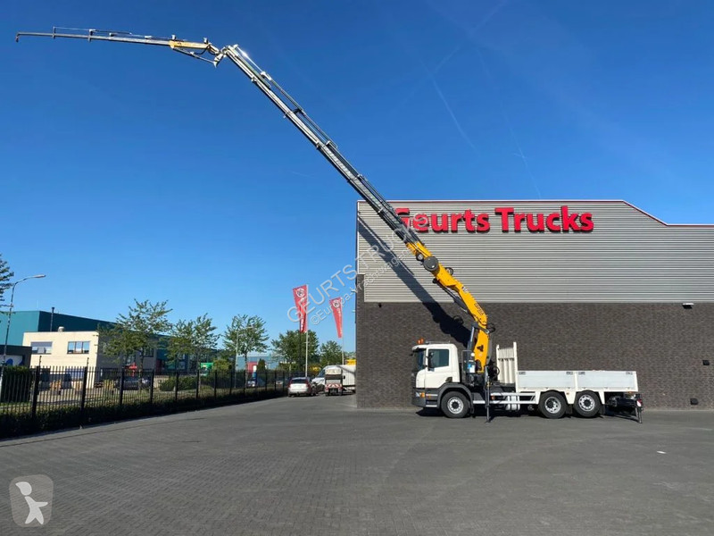 Kamion Scania P250 6X2 + COPMA 510.7 + JIB J4...