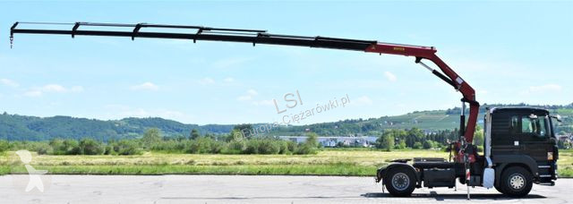 Camion MAN 18.400 Sattelzugmaschine + KRAN /FUNK