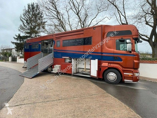 Lastbil Scania ferdetransporter