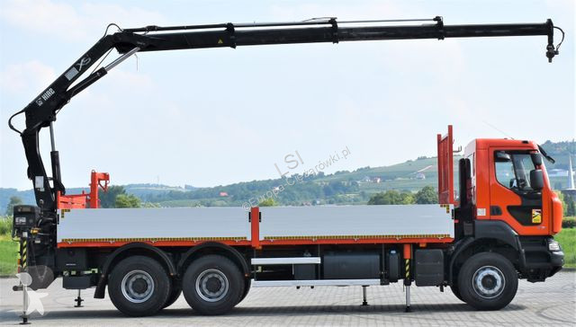 Kamion Renault KERAX 410 * HIAB 144 B-3 HIDUO /...