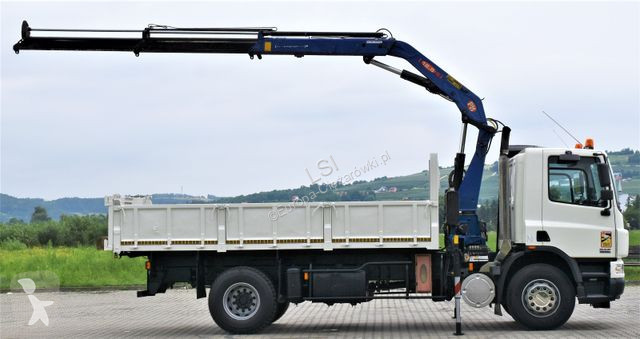 Camion DAF 75310 *Kipper 5,10 m + KRAN *...
