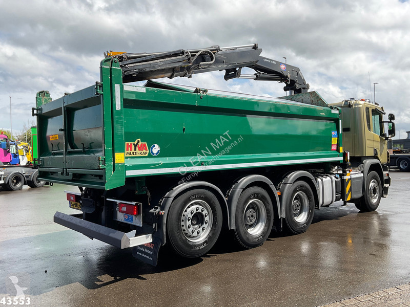 Camion Scania 410 8x4 Euro 6 HMF 18 Tonmeter...