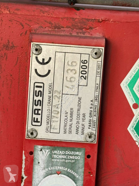 Camion Scania 124L 420 6x2 Retarder HDS FASSI...