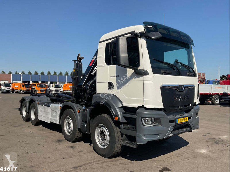 Kamion MAN 32.470 8x4 Euro 6 Hiab 22 Tonmeter...
