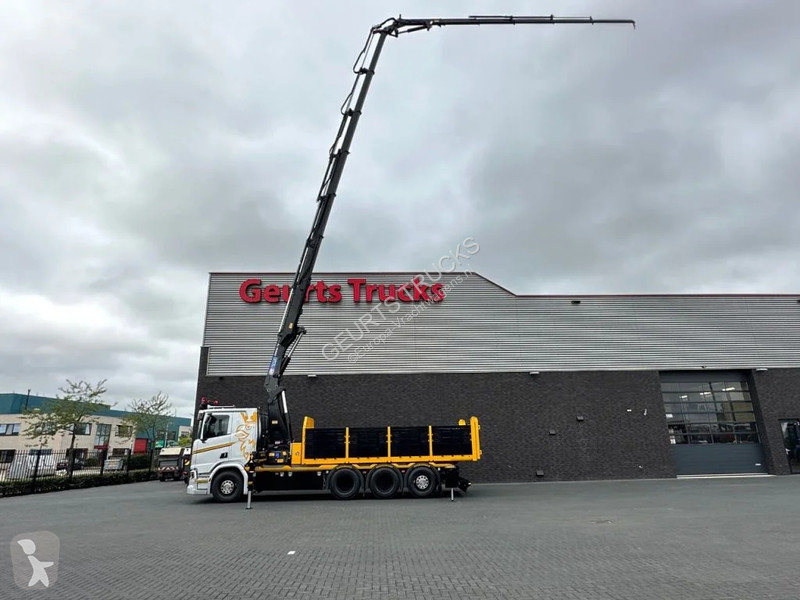 Kamion Scania R530 V8 NS 8X4 TRIDEM MET HYVA 2Z...