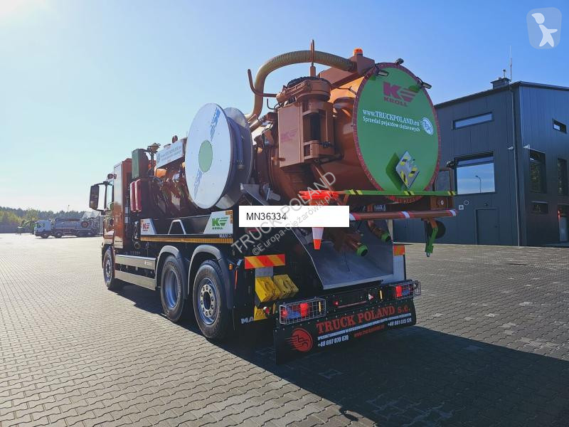 شاحنة MAN WUKO KROLL ADR COMBI FOR SEWER CLEANING