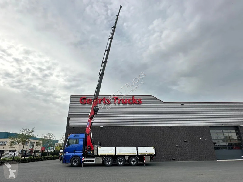 Kamion MAN 33.560 8X4 TRIDEM + HMF 4020-K8...