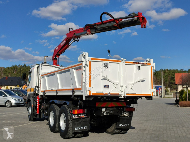 Kamion Renault 26.370 6x4 Mocny HDS FASSI F110