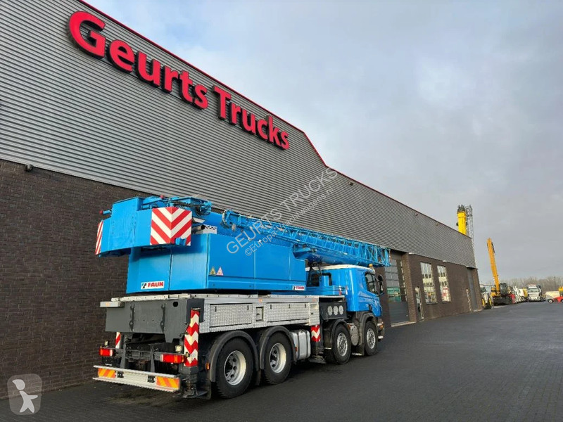 Camion Scania P420 8X4 + FAUN HK 40 + JIB...