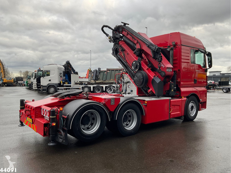 Camion MAN 28.510 HMF 50 Tonmeter laadkraan +...