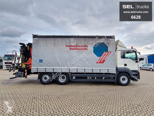 Kamion MAN TGS / Palfinger PK 22002EH / Lenkachse