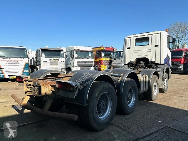 Camion Scania R124-420 C 8x4 FULL STEEL CHASSIS...