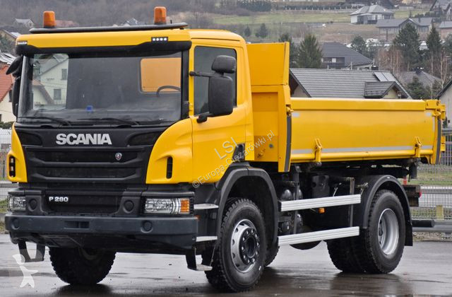Camion Scania 280 Kipper 4,20m + BORDMATIC /...