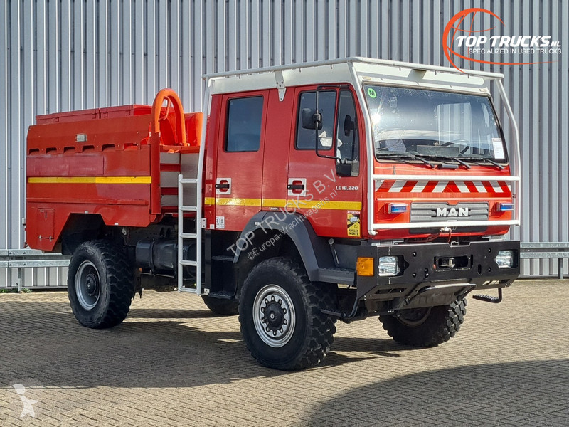 Camion MAN 18.220 4x4 -4.000 ltr -200 ltr Foam...