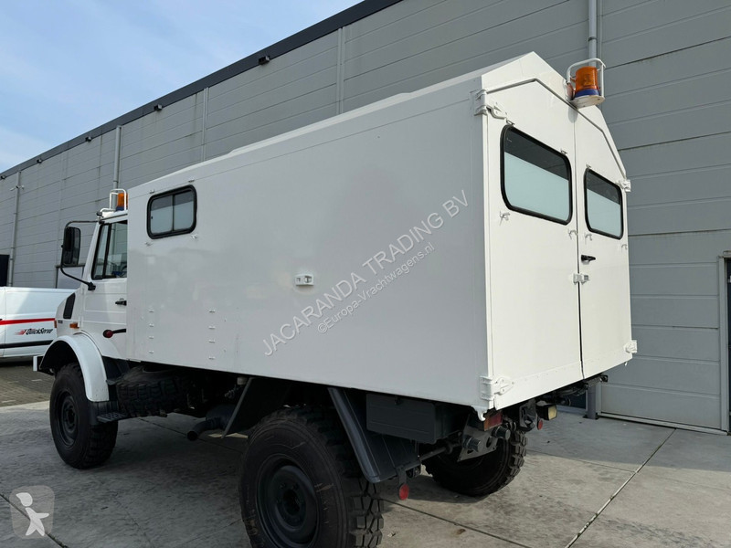 Military Truck Used Unimog U1300 4x4 Reconditioned Closed Box Diesel 