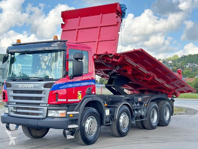 Kamion Scania 380 Kipper 6,10m + BORDMATIC* 8x4