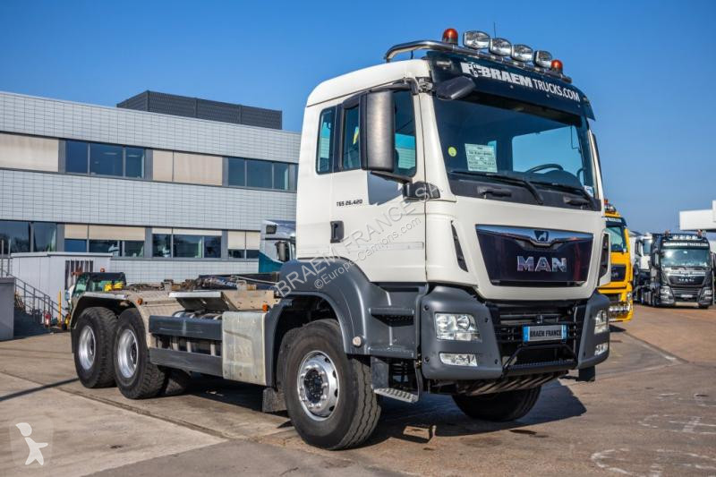 Vrachtwagen MAN TGS 26420 BB+MARREL20T
