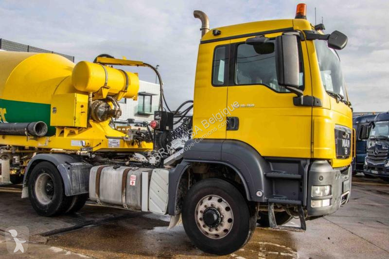 Ledat fordon MAN 18.360 BLS-4X4H+SEMI MIXER 10M3