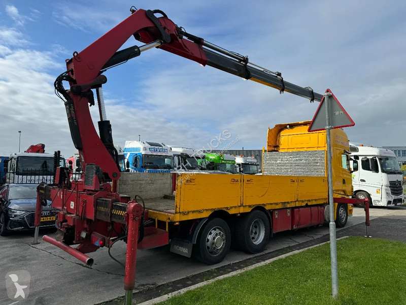 Camion Scania R500 V8 6X2 EURO 5 + HIAB...