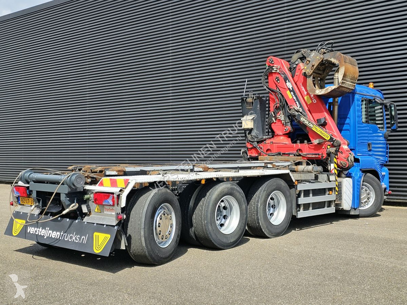 Kamion MAN 35.400 8x4-4 / PALFINGER Z CRANE +...