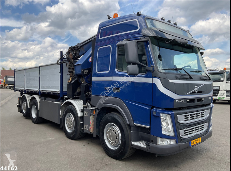 Camion Volvo 500 Euro 6 HMF 50 Tonmeter...