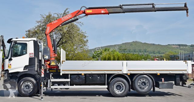Kamion Renault C 380 * PRITSCHE 7,05 m* FASSI F...