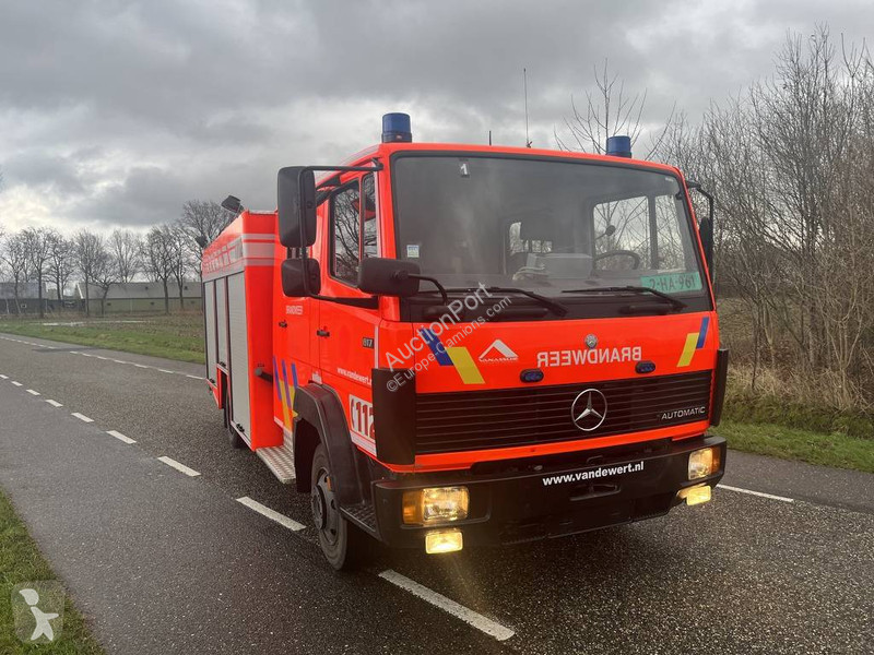 Enchères camion Mercedes pompiers 817 ER Gazoil occasion - n°9924318