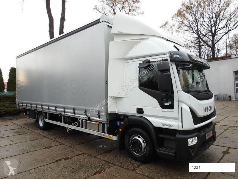 Camion Iveco EUROCARGO 120-250 NOWY PLANDEKA...